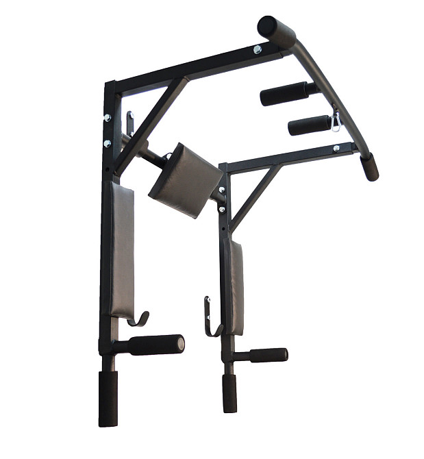 Турник брусья пресс 4в1 (до 250 кг*) от производителя SAB-Building для дома, на стену, домашний белы Харьков - изображение 1