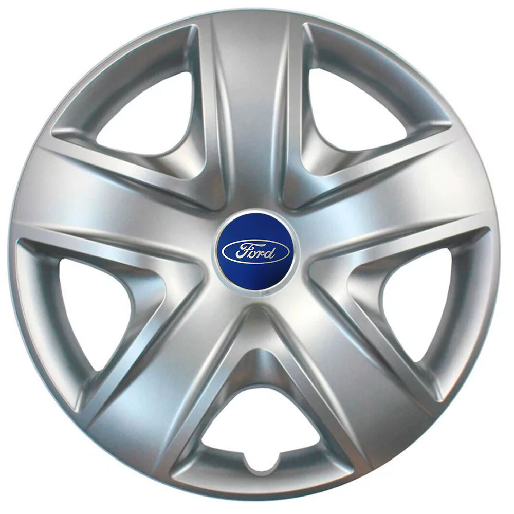 Автомобильные модельные колпаки R17 Ford 500 4шт, SJS, серебряные Винница - изображение 1