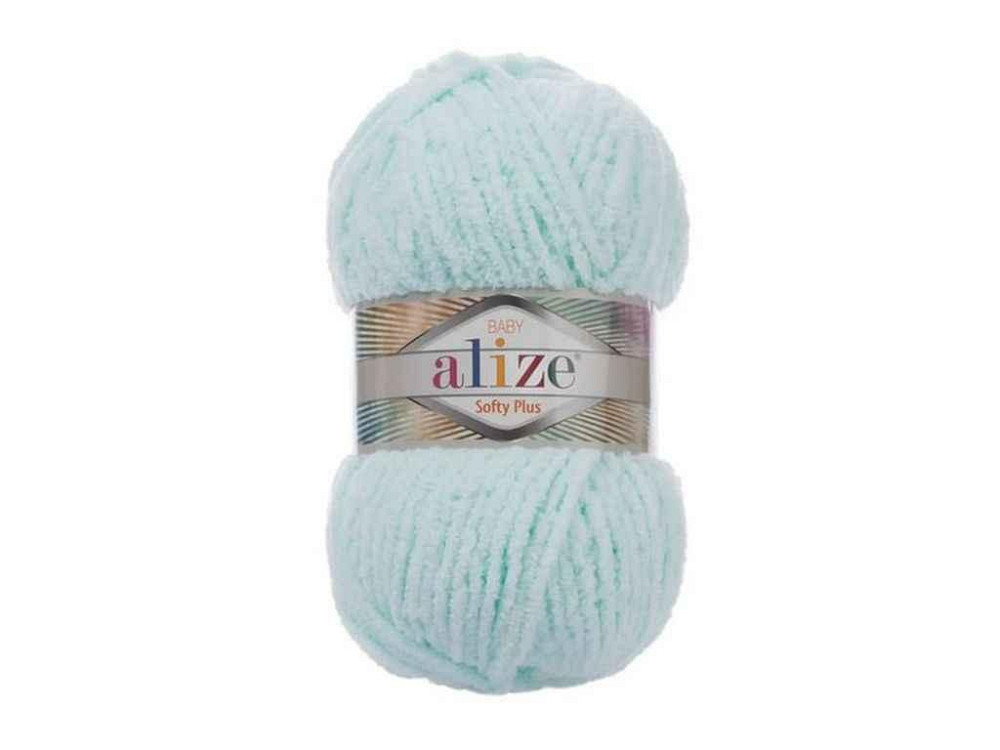 Пряжа Softy Plus 15 5шт/уп водяна зелень 100% мікрополіестер 100г 120м ТМ Alize Київ - фото 1