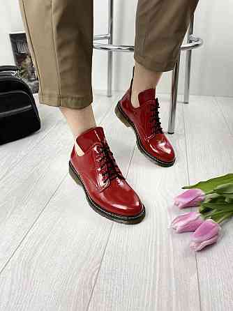 Sothby 's Туфлі жіночі Sothby 's M-373 червоні (весна-осінь, шкіра лакована) (3109) Коломыя