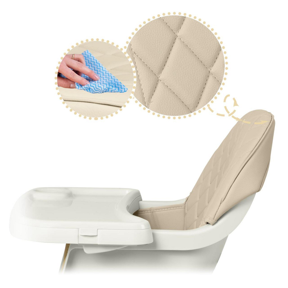 Стільчик для годування Nukido Lilo 63 х 64 х 93 см - бежевий Київ - фото 9