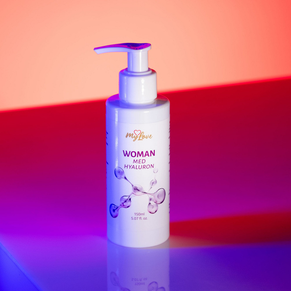 Інтимний зволожуючий гель-лубрикант для жінок - MyLove Woman Med Hyaluron, 150 мл Sex Aura Київ - фото 4