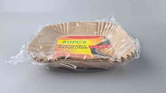 Бумажная форма для аэрогриля 16×4,5 см, одноразовая пергаментная, 50 шт в упаковке для запекания Харьков