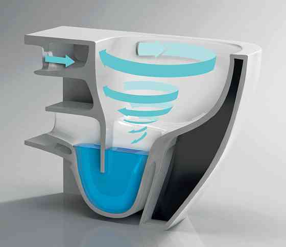 Унітаз підвісний Mixxus Premium Ellipse-0302-T3 495x360x370mm, система змиву Tornado 3.0 (MP6462) Київ