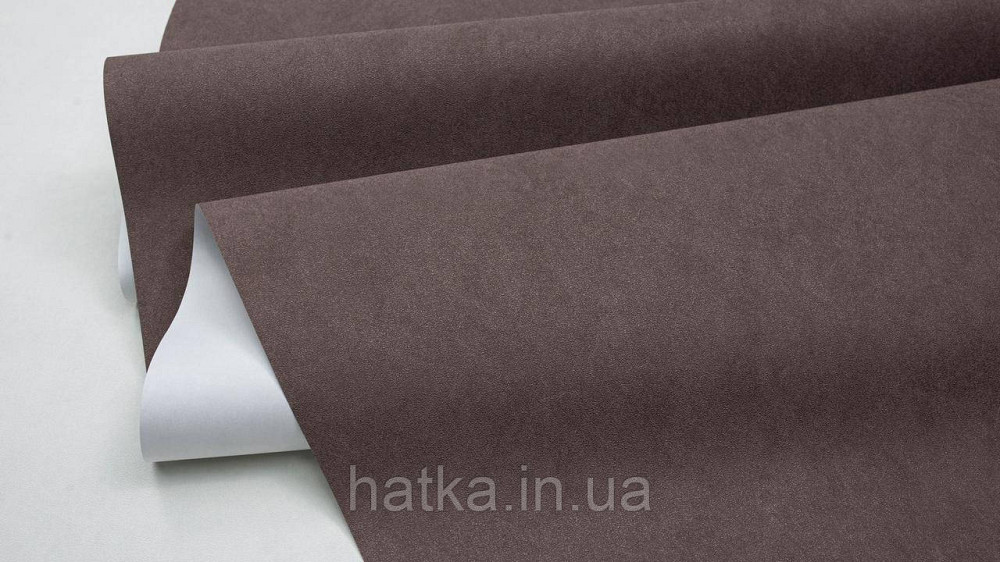 Шпалери метрові вінілові на флізеліні Sintra Structure однотонні без структури матові коричневі 520345 Київ - фото 1