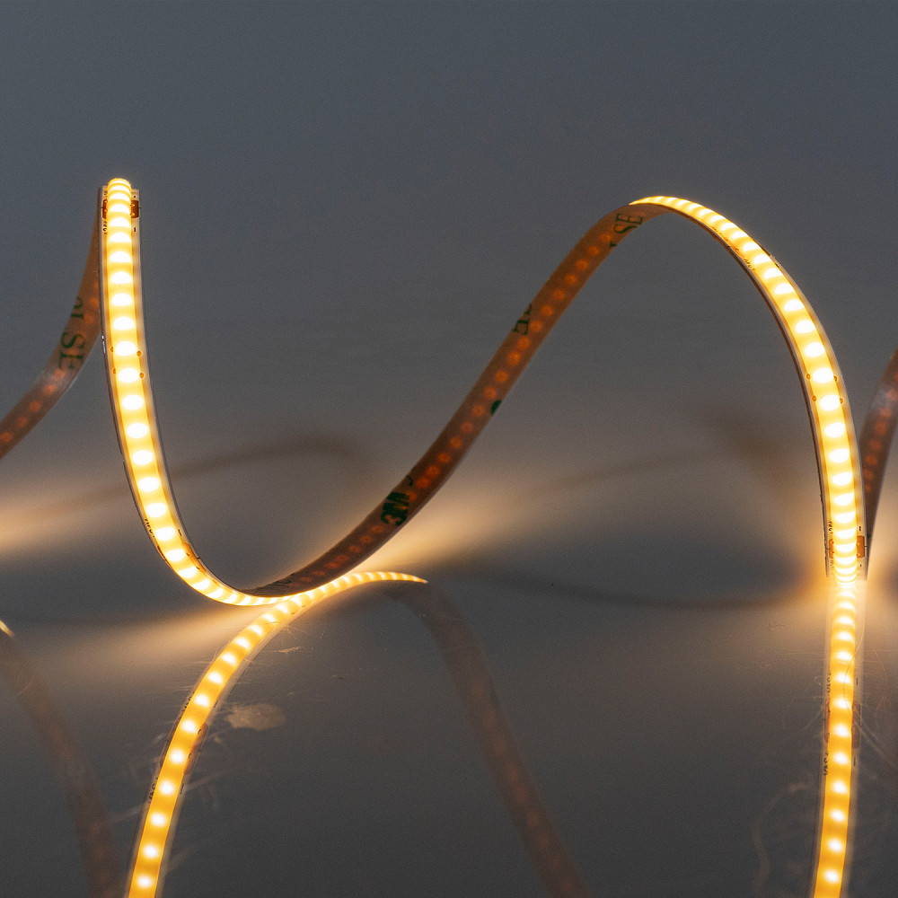 LED-STIL Світлодіодна стрічка 3000K 7 Вт/м COB 320 діодів IP33 24 Вольти 600 lm, Вузька 5мм Київ - фото 5