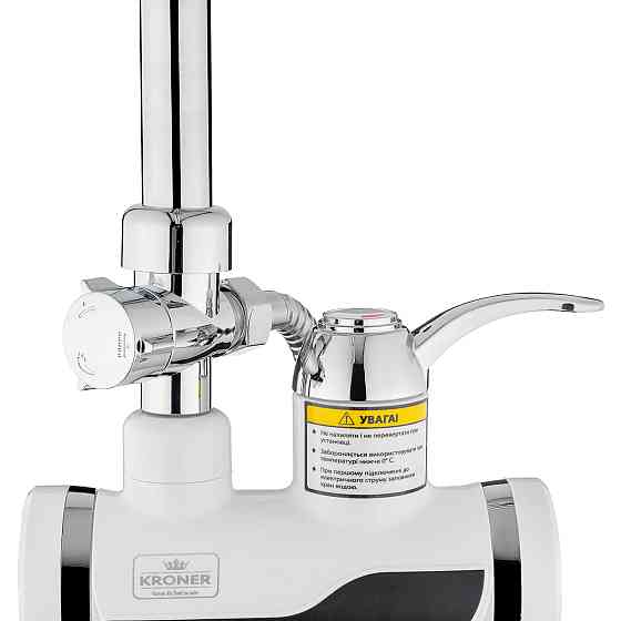 Проточний водонагрівач Kroner KRM Volt - CW191MDS з дисплеєм Київ