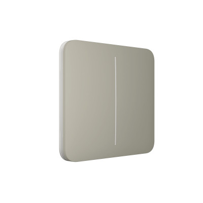 Умный выключатель Ajax SoloButton 2-gang /Оливковый (SoloButton 2-gang /Olive) Винница - изображение 2