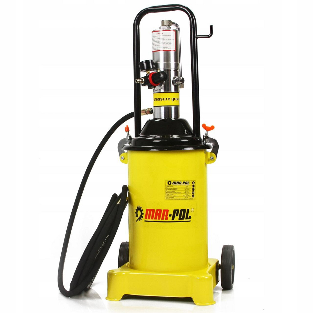 Пневматична автоматична мастильна установка 12 літрів 6-8 Бар Mar-Pol (M78059) Нововолинськ - фото 2