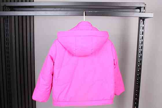 Демисезонная курточка для девочки оверсайз малиновая 122,134,140,146 Николаев