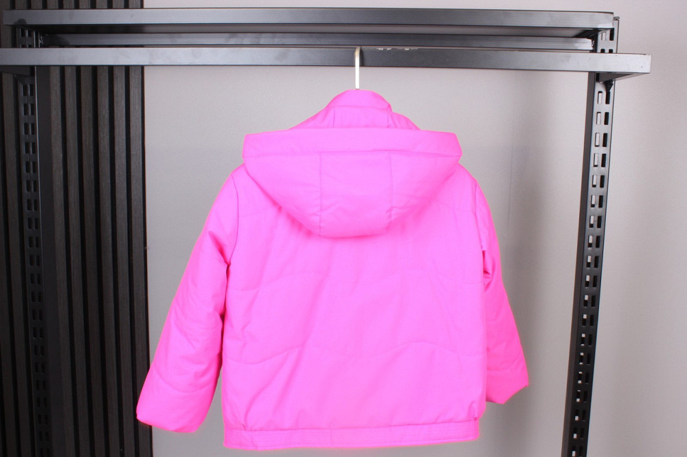 Демісезонна курточка для дівчинки оверсайз малинова  122,134,140,146 Миколаїв - фото 2