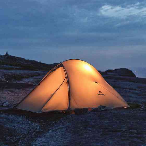 Намет надлегкий одномісний Naturehike Cloud Up Base 1 Tent Pro CNK2350WS020, пісочний Київ