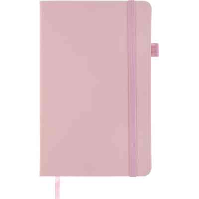 Книга записна Buromax Etalon 125x195 мм 96 аркушів в клітинку обкладинка зі штучної шкіри Рожева (BM.291160-10) Вінниця