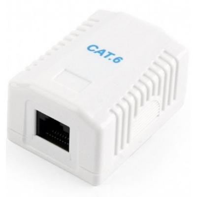 Комп&apos;ютерна розетка Cablexpert RJ45x1 UTP cat.6 (NCAC-1U6-01) Вінниця - фото 1