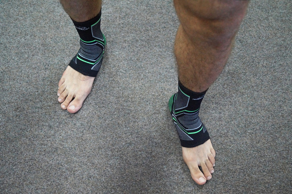 Бандажі на гомілкостоп PowerPlay 4100 Чорні (пара) L/XL Кам'янське - фото 9