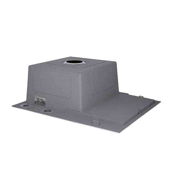 Мийка для кухні інтегрована Lidz Handmade H6350R крило праворуч (LDH6350BRUR45587) Brushed Steel 3,0/1,0 мм Київ