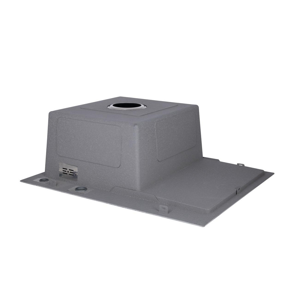 Мийка для кухні інтегрована Lidz Handmade H6350R крило праворуч (LDH6350BRUR45587) Brushed Steel 3,0/1,0 мм Київ - фото 5