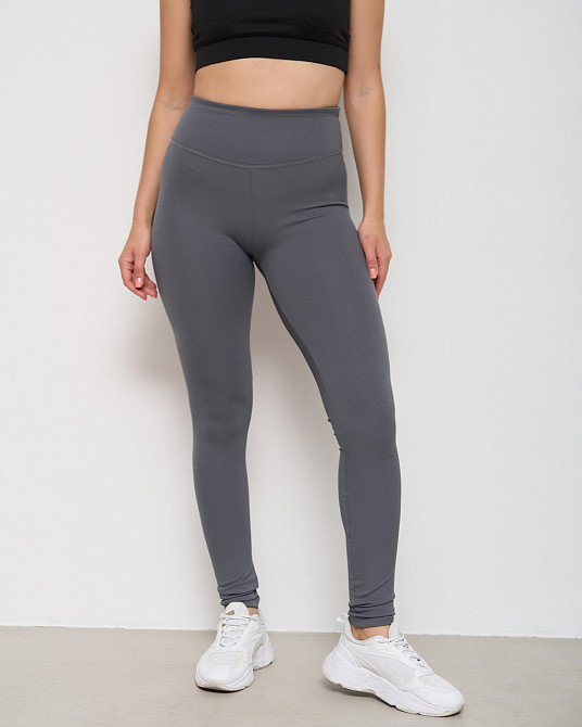 Лосини жіночі в рубчик Nicoletta 10076 Графіт, S Київ - фото 2