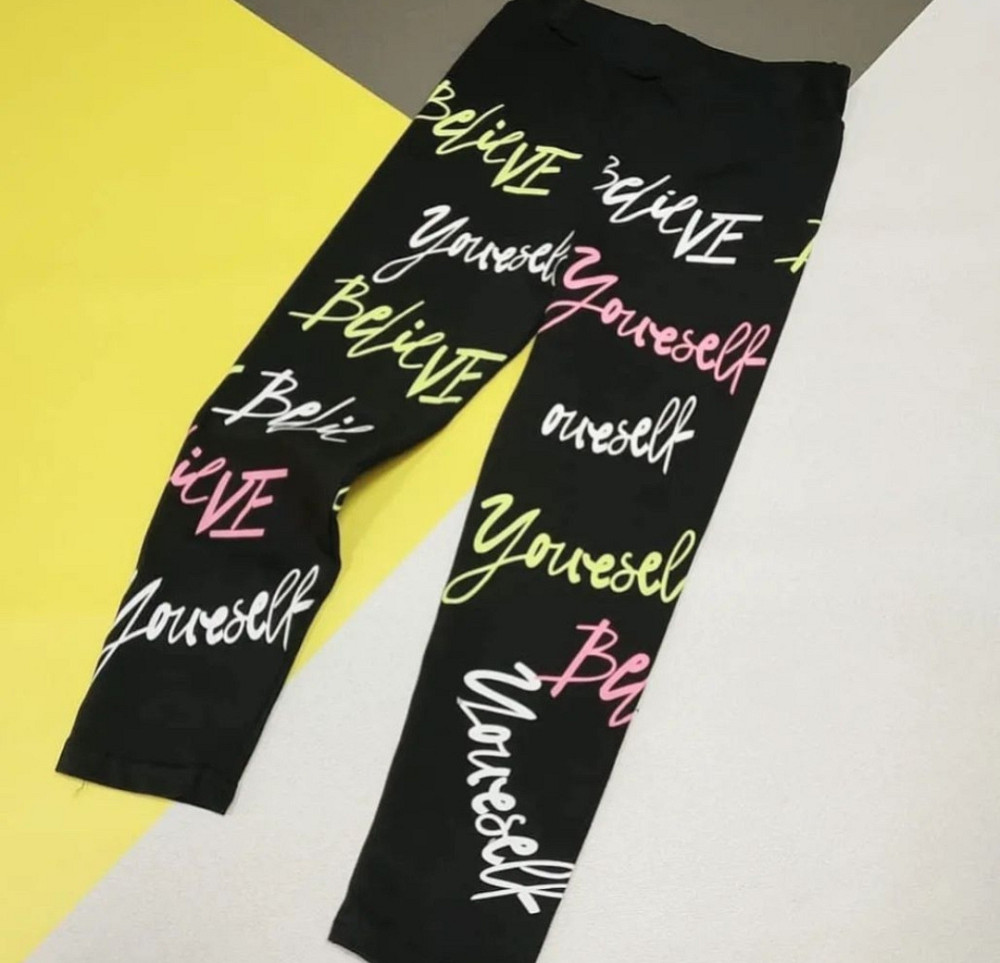 Лосіни легінси для дівчаток 5р 6р Київ - фото 1