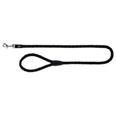 Поводок для собак Trixie Cavo S-M: 1м/12 мм (черный) (4053032023178) Винница