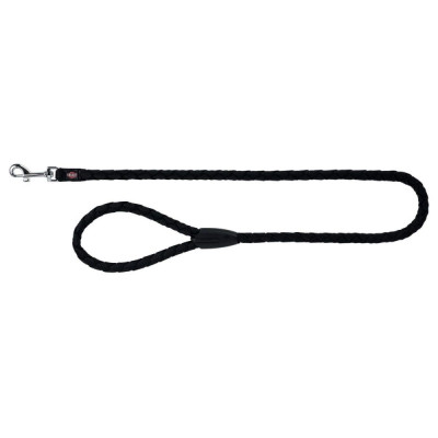 Поводок для собак Trixie Cavo S-M: 1м/12 мм (черный) (4053032023178) Винница - изображение 1