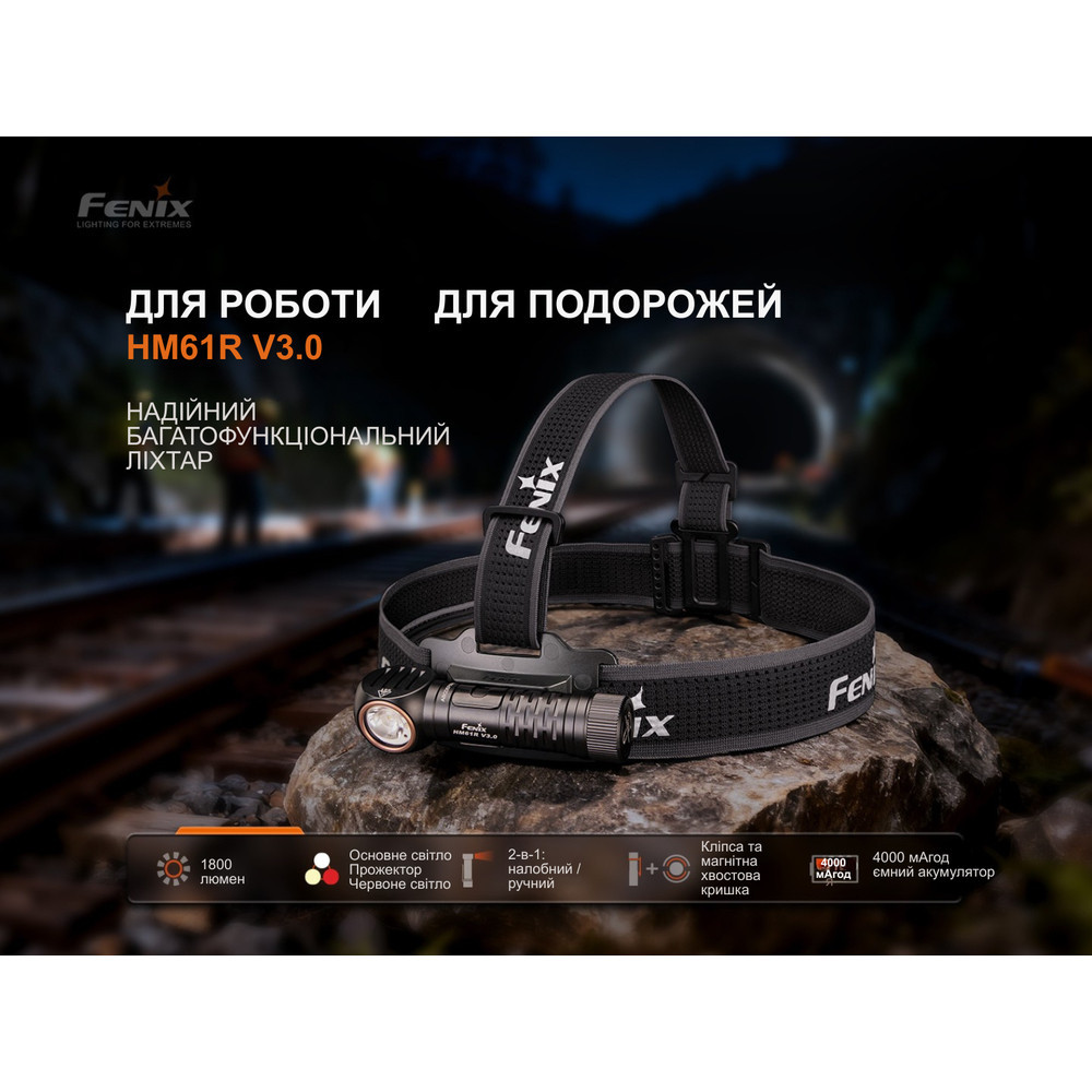 Мультиліхтар Fenix HM61R V3.0 Рівне - фото 7