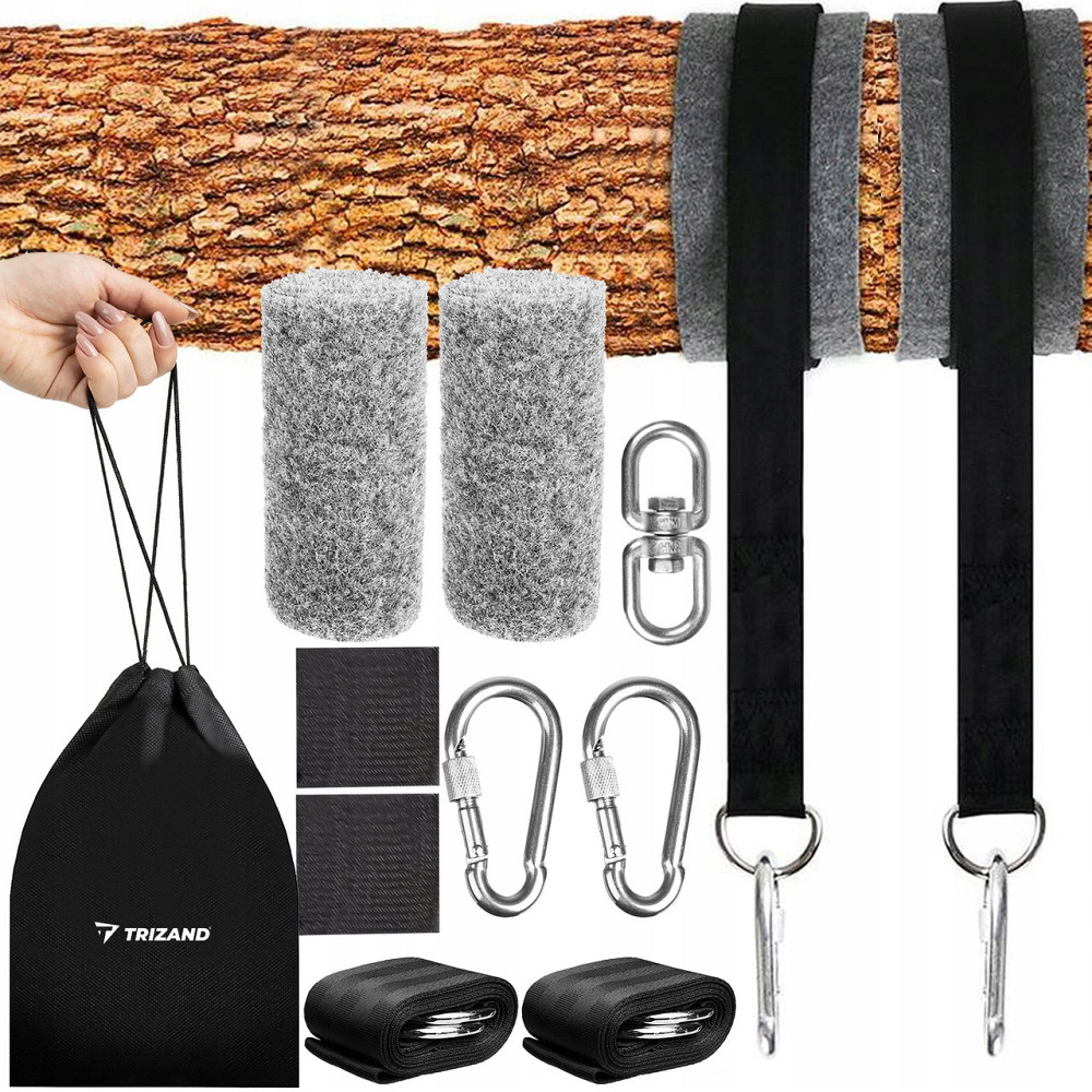 Набір універсальний для кріплення гамака/гойдалки до 150 кг Trizand (23597) Нововолинськ - фото 1