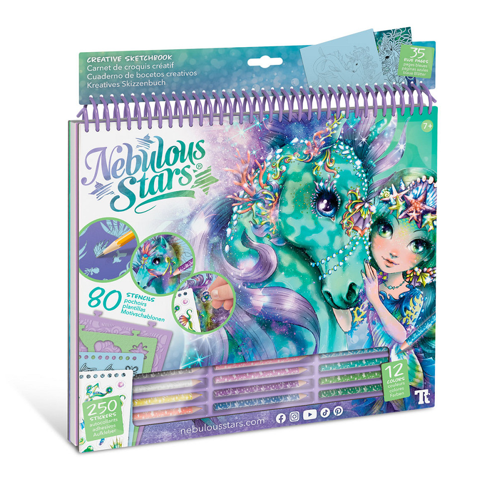 Набір для творчості Nebulous Stars – Скетчбук: легенда про Аріаза Дніпро - фото 1