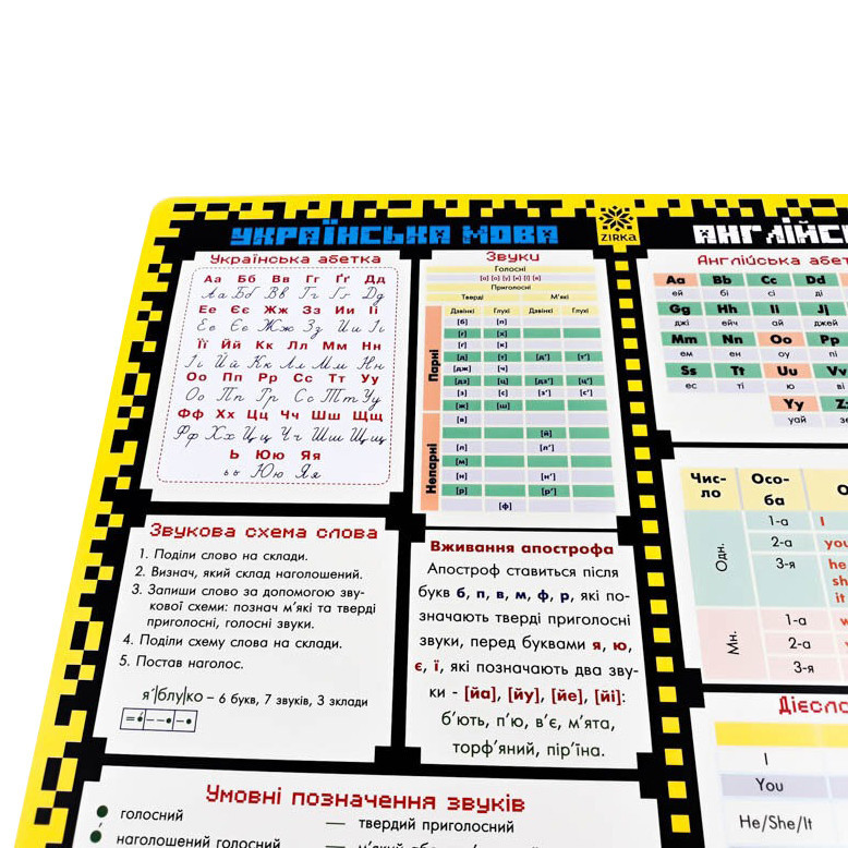 Килимок підказка навчальний А3 1 клас 129 048 Вінниця - фото 6