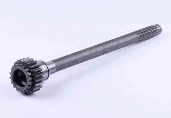 Вал первичный с шестерней L-375 мм Z-14/21/18 ДонгФенг 354/404 Мукачево