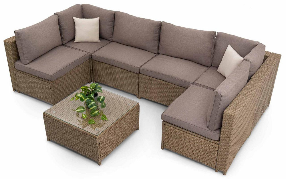 Набір садових меблів Di Volio Torino Бежевий/Світло-сірий Киев - изображение 2