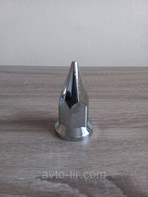 Ковпачок пластиковий на гайку 32/33 мм нікель Ковпачок пластиковий піка 32/33 мм Ковпачок на гайку піка 32 Луцьк - фото 6