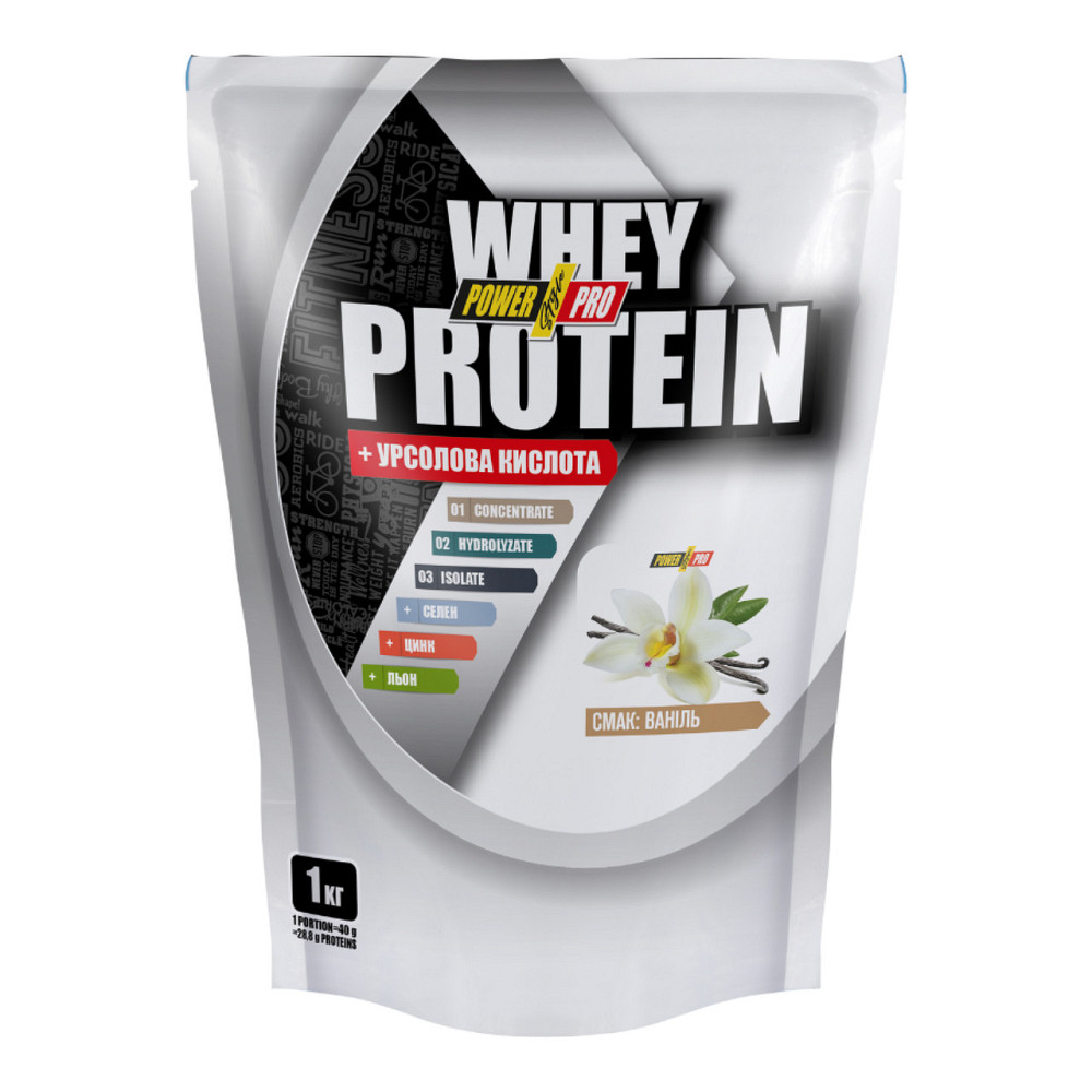 Протеин Power Pro Whey Protein 1000 г ванильное мороженое Киев - изображение 1