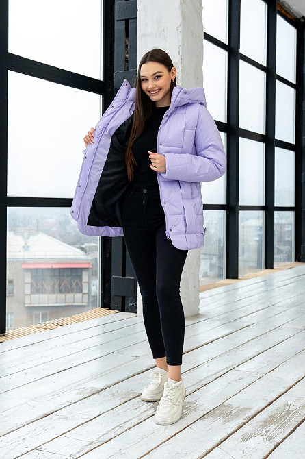 Женская стильная демисезонная куртка.  Курточка весна-осень женская 44-56р. Киев - изображение 9