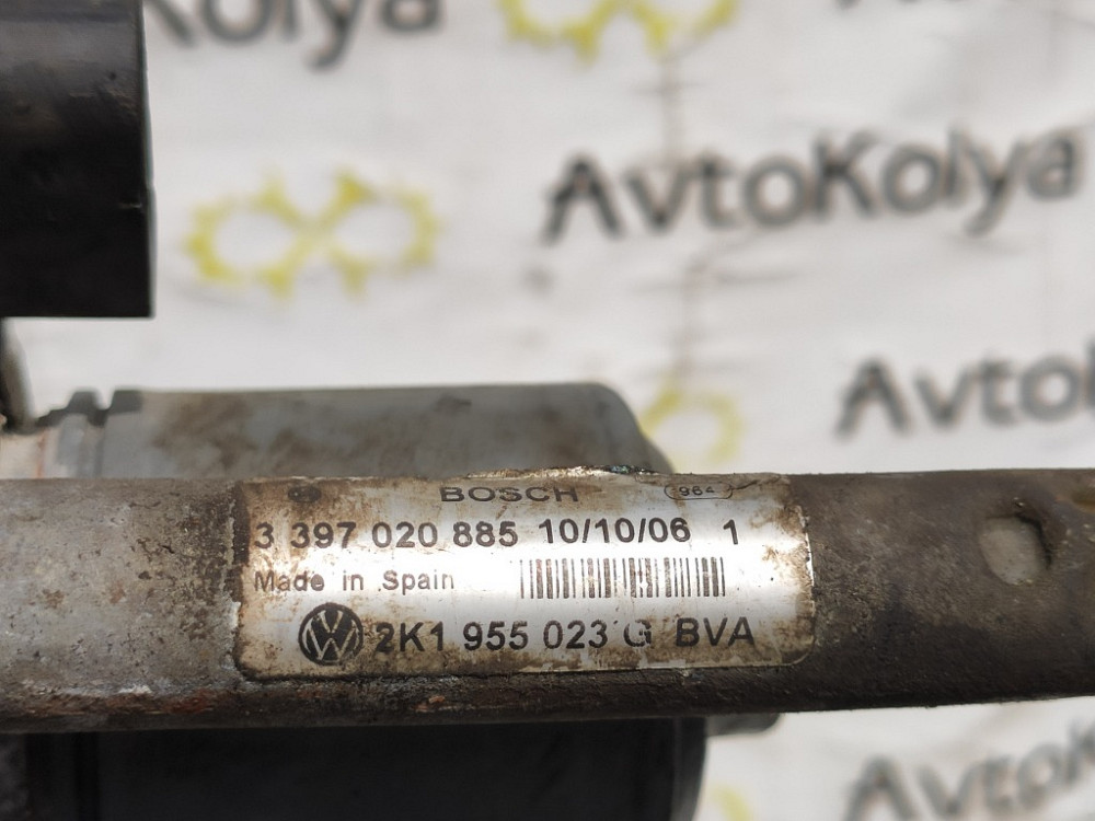 Трапеція двірників з моторчиком VW Caddy 2004-2010 (2K1955023G) Ковель - фото 3