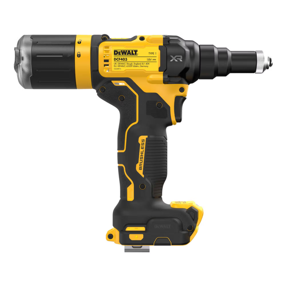 Професійний акумуляторний заклепочник DeWALT DCF403NT : без АКБ, безщітковий (DCF403NT) Київ - фото 4
