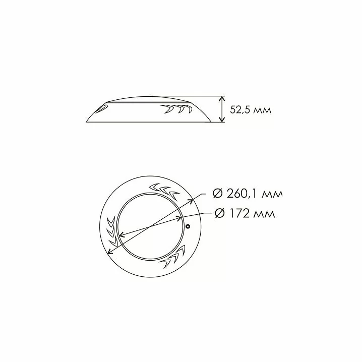 Прожектор светодиодный для бассейнов Aquaviva 003 546LED 33 Вт White Киев - изображение 10