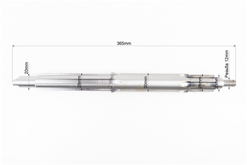 Вал КПП первинний (з валом відбора пот.) 365mm (Kentavr, Forte) Киев - изображение 2