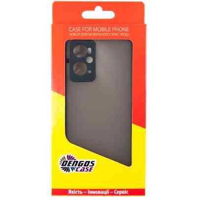 Чохол до мобільного телефона Dengos Matte OPPO A96 4g (black) (DG-TPU-MATT-112) Вінниця