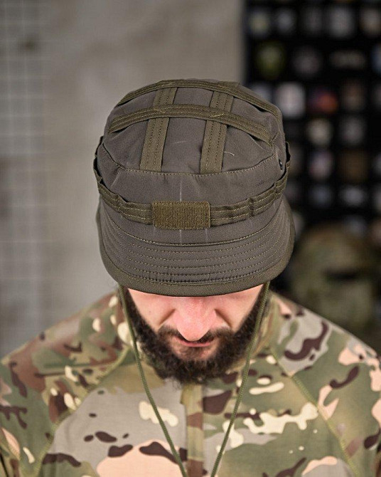 Тактична панама софтшел олива ПП8010 Одеса - фото 2