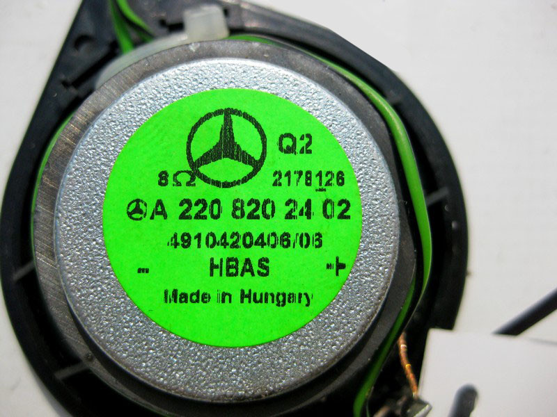 Mercedes-Benz  A2208202402 Аудіо динамік гучномовця CLS C219 E-Class W211 S-Class W220 C-Class W203 CLK C209 SLK R171 SLR C199 Одеса - фото 3