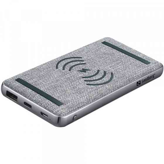 УМБ Sandberg PD 20W 10000 mAh, Wireless QI 15W, USB-A Type-C OUT (420-61_VW) Киев