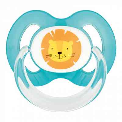 Пустышка Baby-Nova Wild Animals 6-18 мес. голубая/синяя 2 шт (3962319) Винница