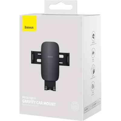 Універсальний автотримач Baseus Metal Age II Gravity (SUJS000001) Вінниця