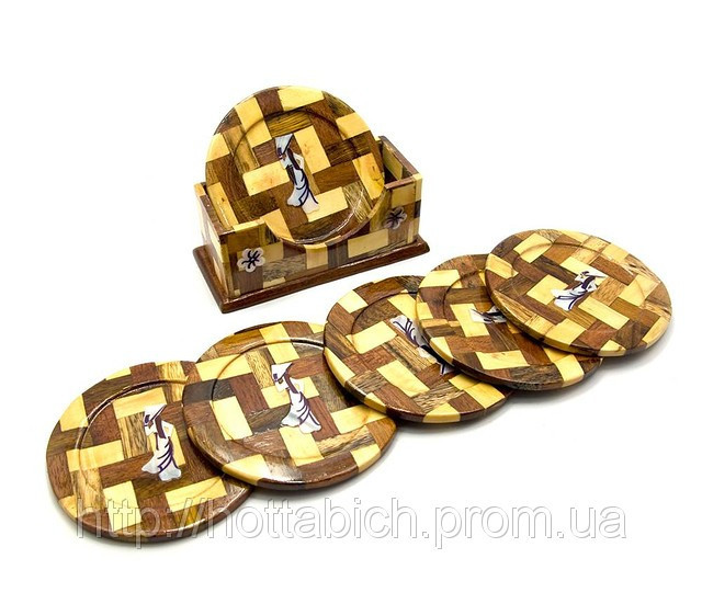 Підсклянники набір 6 шт Київ - фото 1