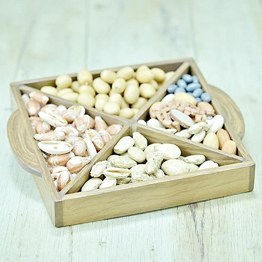 Менажница деревянная 