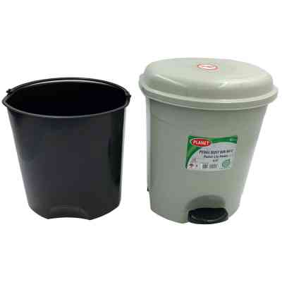 Контейнер для сміття Planet Household №2 з педаллю сірий 6 л (10338) Вінниця