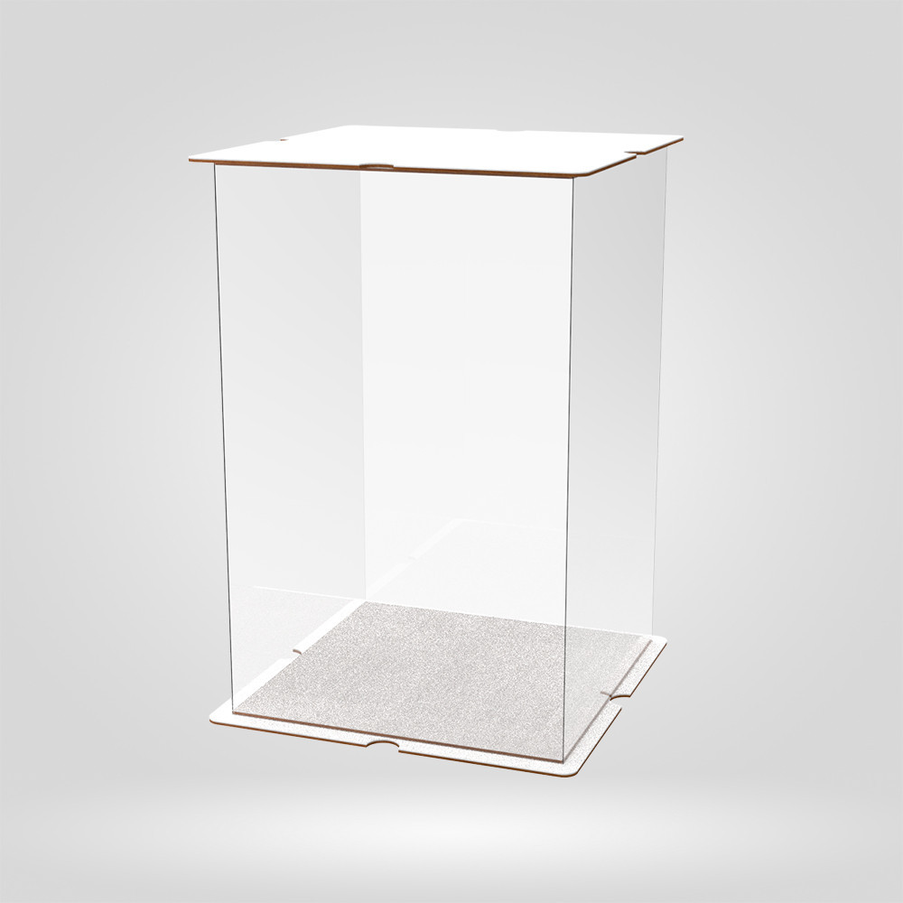 Коробка для тортів, квітів та подарунків EKOSTAR 250х250х400 Київ - фото 1