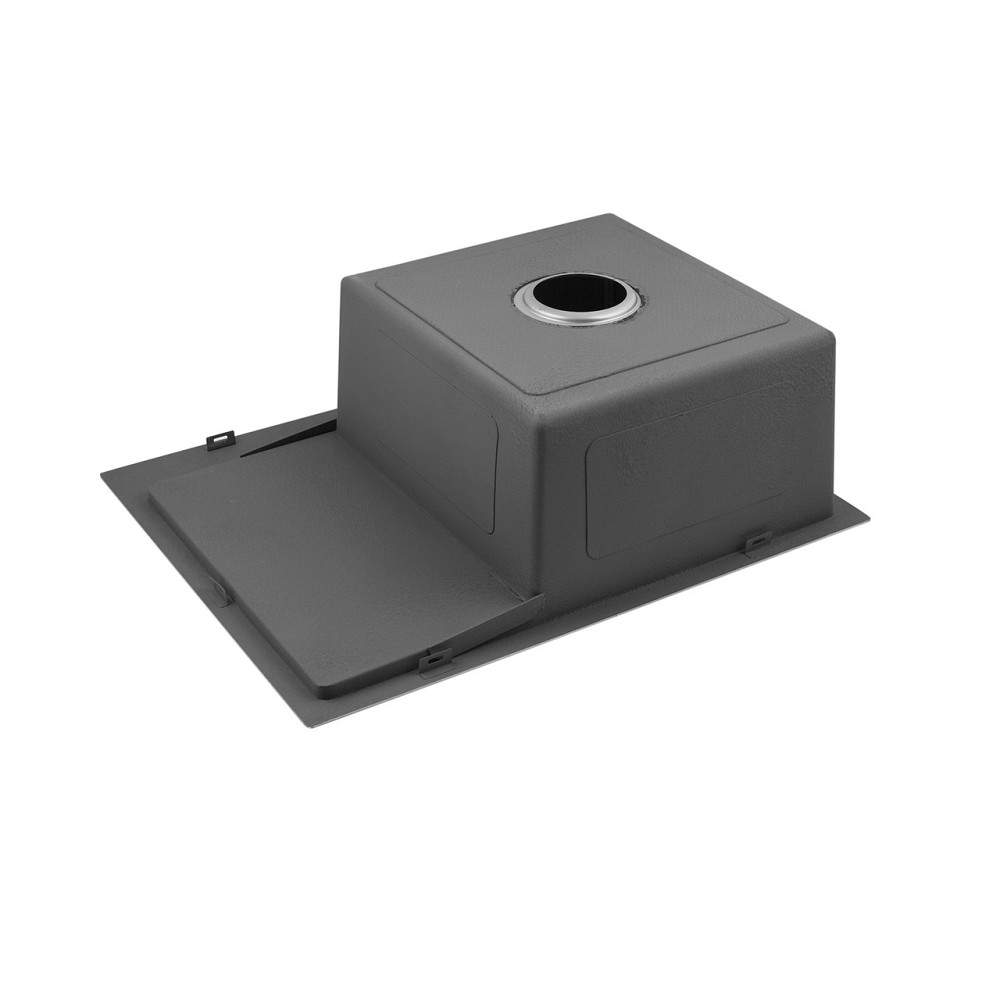 Кухонная мойка с нержавеющей стали Kroner KRP Gebürstet - 6350LHM (3/1 мм) Киев - изображение 6