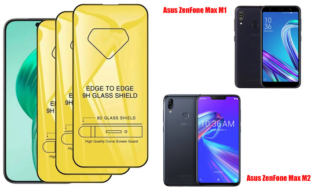 Защитное стекло DefenzoGlass для Asus ZenFone Max M1, Max M2 – двойная прочность Киев - изображение 3